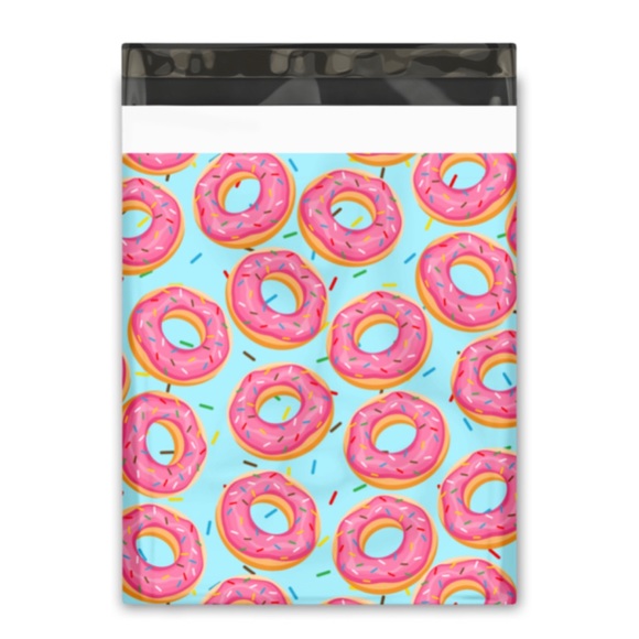 🆕 🍩 Donut Poly Mailers Seller’s Shipping 10 Pack or 🌹2/$20🌹 New! - Picture 1 of 1